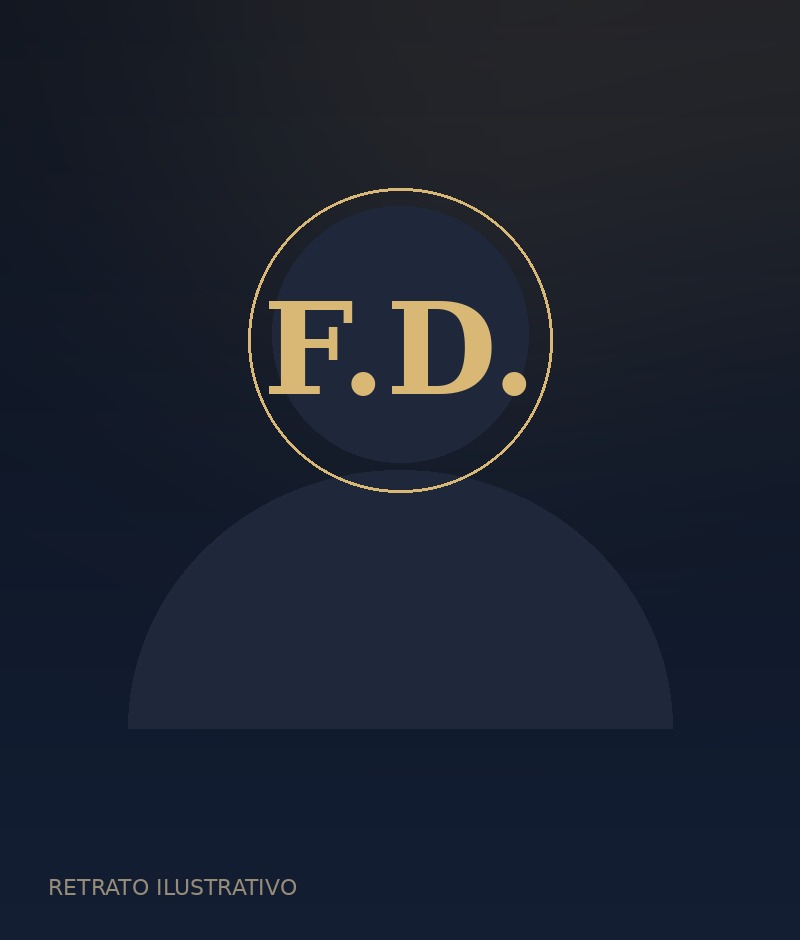 Retrato ilustrativo de Fernando Duarte